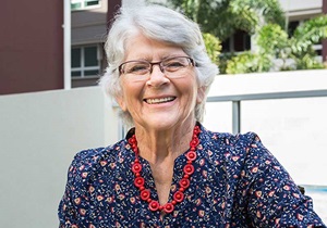 senior citizen smiling 